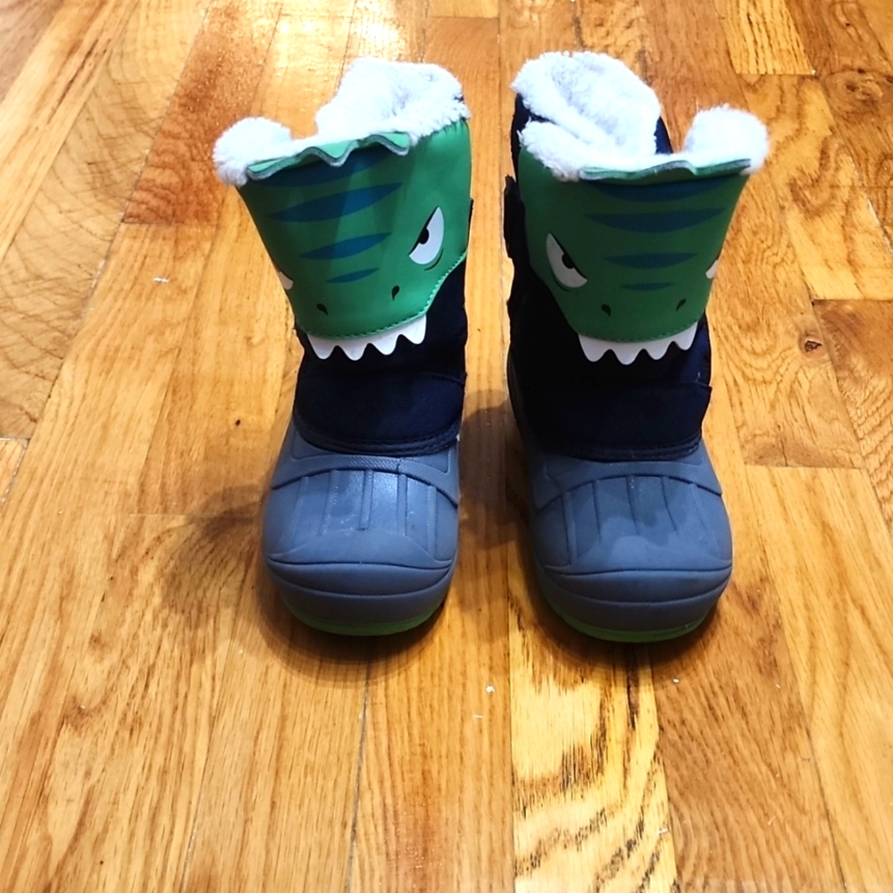 Cat & Jack Winter Snow/Rain Boots . Green, Navy Blue, Grey